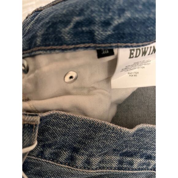EDWIN Women's Kali Ankle Denim Jeans in Quest Wash Sz 30 NWT - Picture 8 of 10